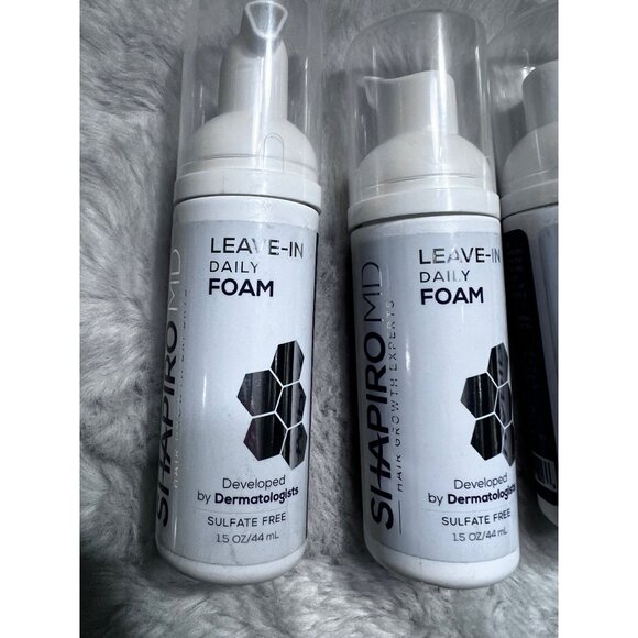 Sharpio MD hair growth experts leave in daily foam lot of 4 - Picture 3 of 4